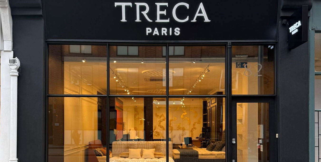 Boutique Tréca Londres Chelsea La Boutique Tréca Londres Chelsea a ouvert ses portes ! Située au cœur de l'élégant quartier de Chelsea, au 82 Fulham Road, cette deuxième adresse de la marque au Royaume-Uni vous invite à vivre une expérience unique dédiée au sommeil d’exception. 